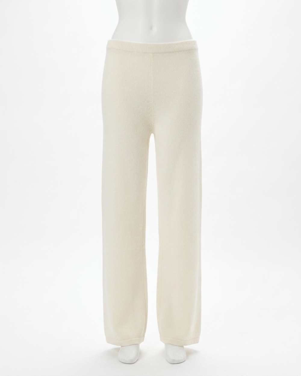 NEW ETERNE straight leg sweatpants in cream